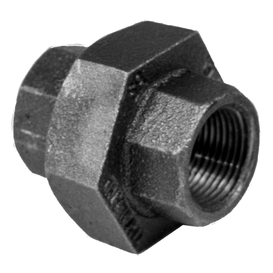 Legend Valves 350-442 3/8" SA Siam Class 150 Malleable Black Iron Union