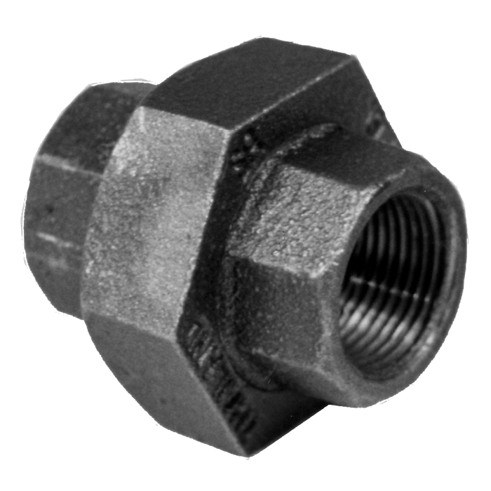 Legend Valves 350-451 4" SA Siam Class 150 Malleable Black Iron Union