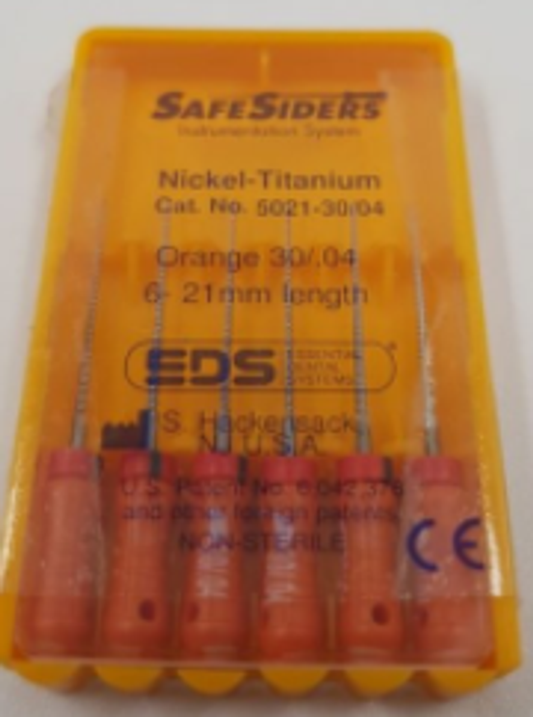 EDS 5021-30/04 SafeSider Reamers 21mm Refill Orange Size #30/.04