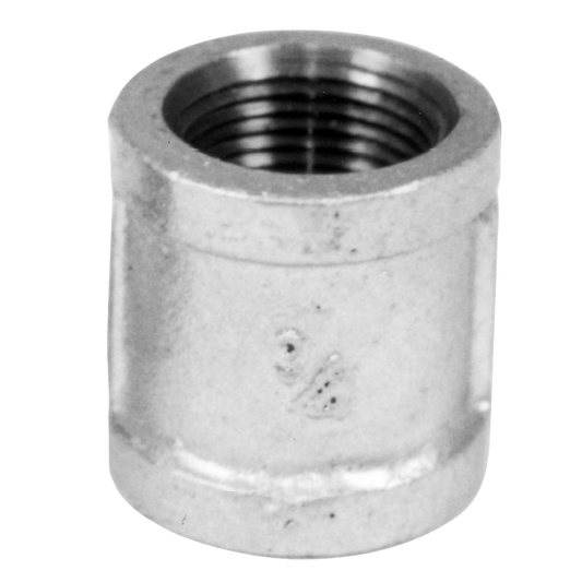 Legend Valves 352-503 1/2" SA Siam Class 150 Malleable Galvanized Iron Coupling