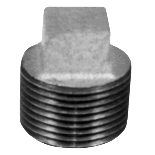 Legend Valves 352-404 3/4" SA Siam Class 150 Malleable Galvanized Iron Square Head Plug