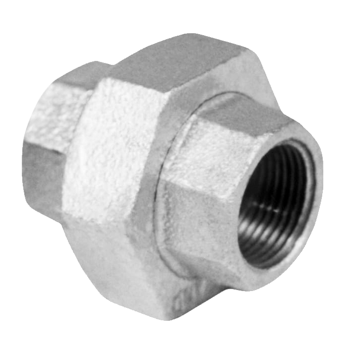 Legend Valves 352-442 3/8" SA Siam Class 150 Malleable Galvanized Iron Union