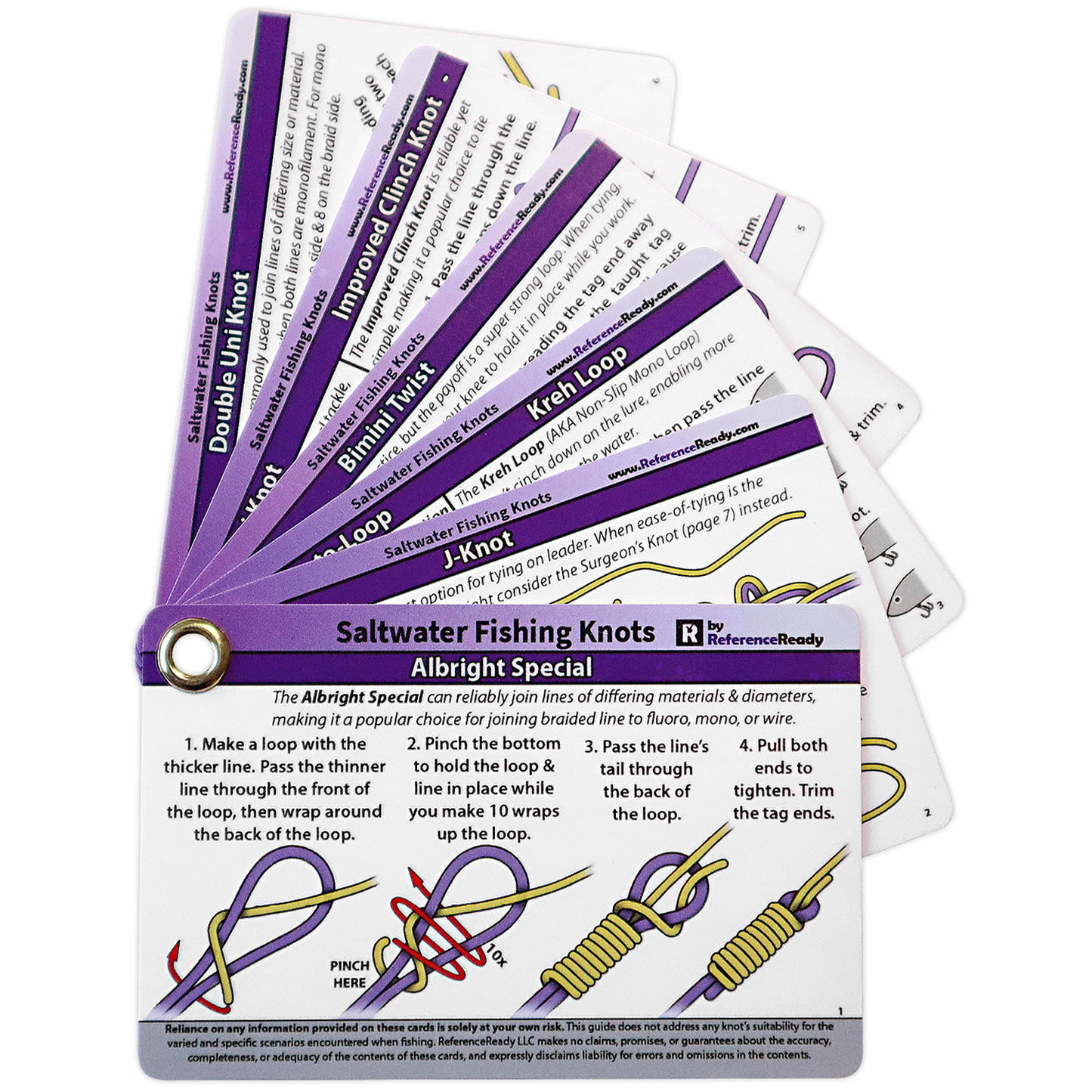 Paradise Clay RFR007 Saltwater Fishing Knots - Book
