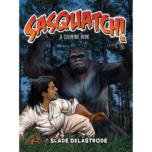 Paradise Clay IHP_SDS004 Sasquatch: A Coloring Book - Book