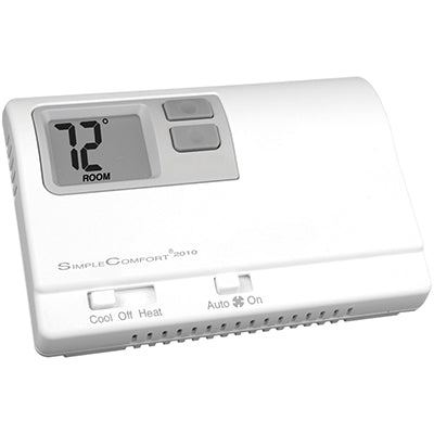 ICM Controls ICM SC2010L Non-Programmable SimpleComfort Thermostat(Dual Powered)