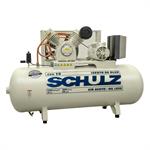 Schulz 932.3385-0 360HV15-1, 3 HP, 120 PSI, Two Stage Tank Mounted Oil Less Air Compressor