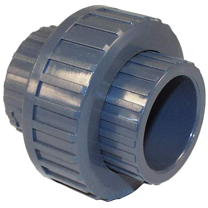 Legend Valves 204-180 3" UPVC Schedule 80 Thermoplastic Union