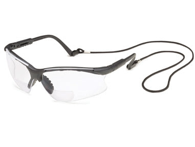 Gateway Safety 16MC20 Scorpion MAG Safety Glasses - Bifocal Adjustable Ratchet Temple Eye Protection with Scorpion’s Tail™ Retainer