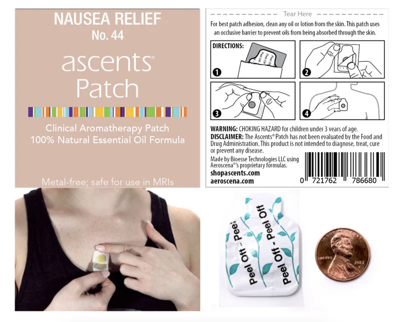 Aeroscena Llc Nausea Relief Patches - For Nausea & Vomiting