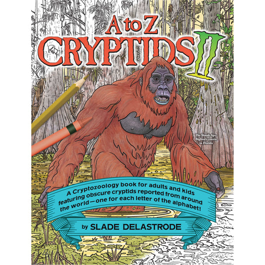 Paradise Clay IHP_SDS005 A to Z Cryptids 2 - Book