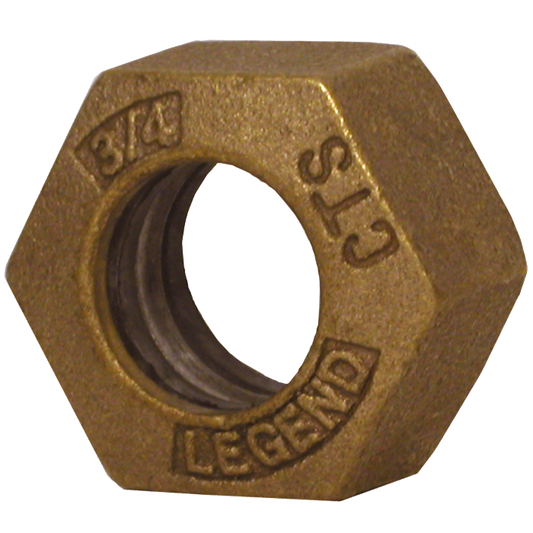 Legend Valves 313-554 3/4" CTS Ring Compression Nut Kit with Gasket & Grip Ring for Water Service Fittings