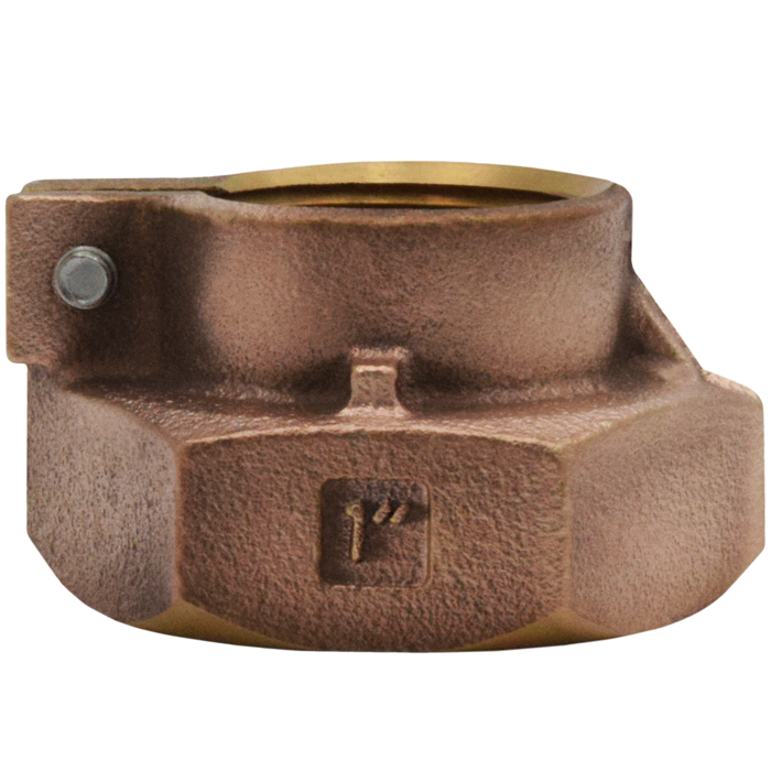 Legend Valves 313-525 1" PEP Pack Joint Nut Kit with Clamp Bolt, Anti-Friction Ring, and Gasket for Water Service Fittings