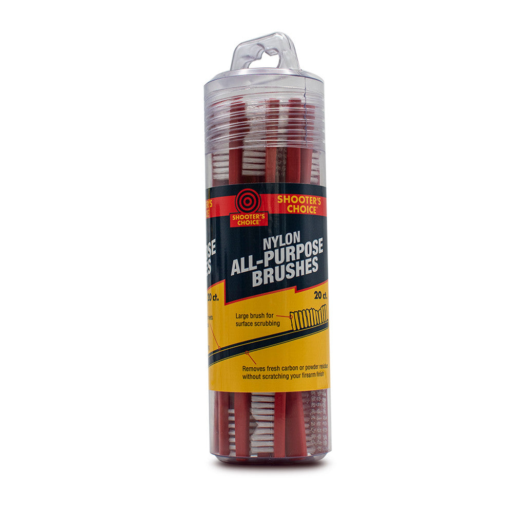 Nylon All Purpose Receiver Brushes 20 Pack