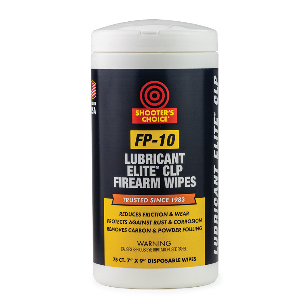 FP-10 Lubricant Elite CLP WIPES 75ct