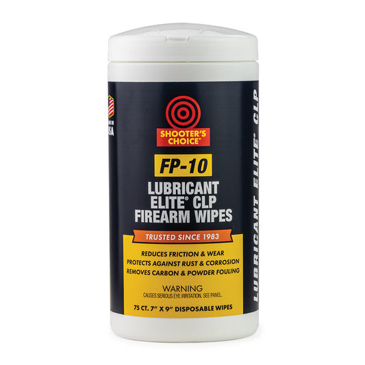 FP-10 Lubricant Elite CLP WIPES 75ct