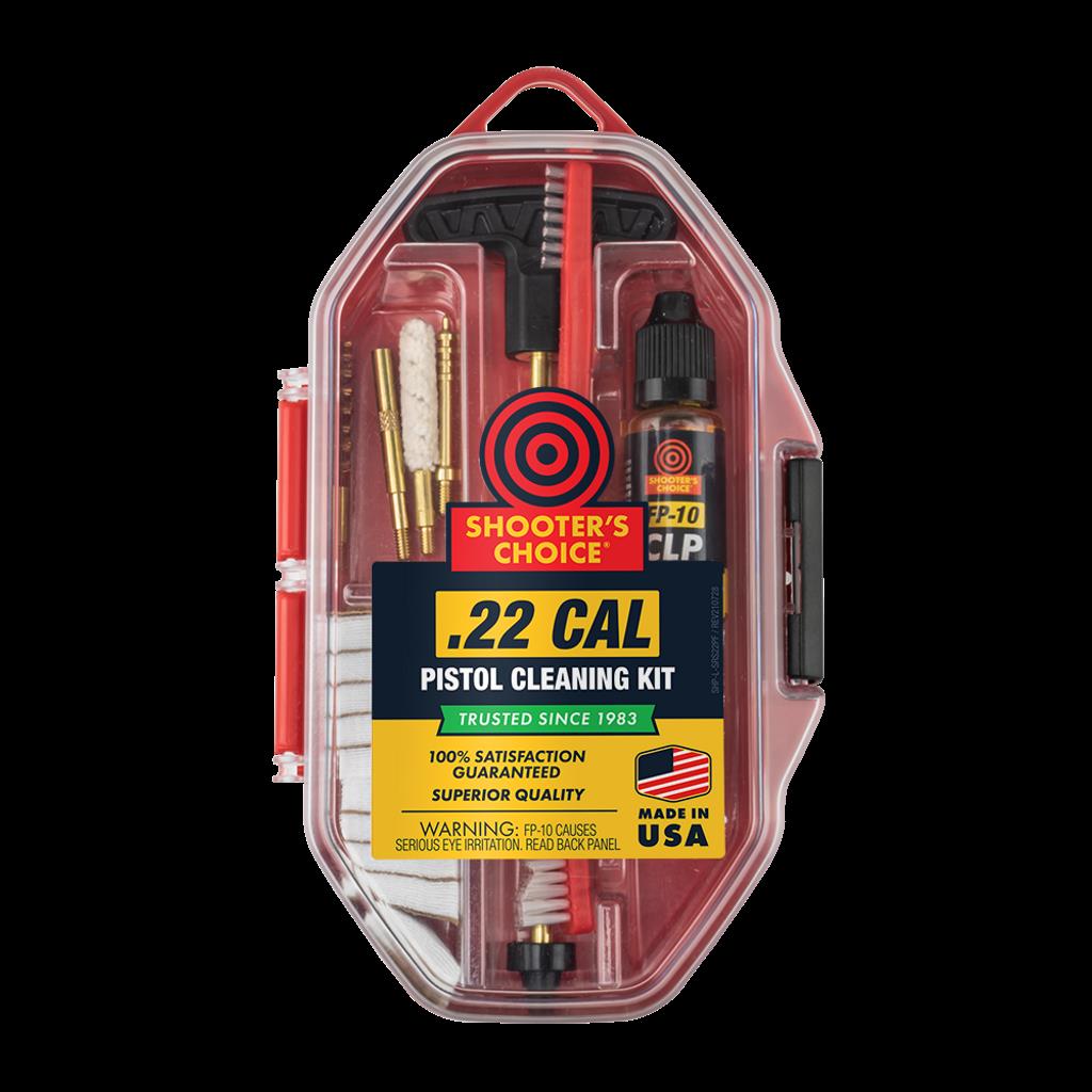 Shooter Choice SHF-SRS-22P .22cal Firearm Care Kit