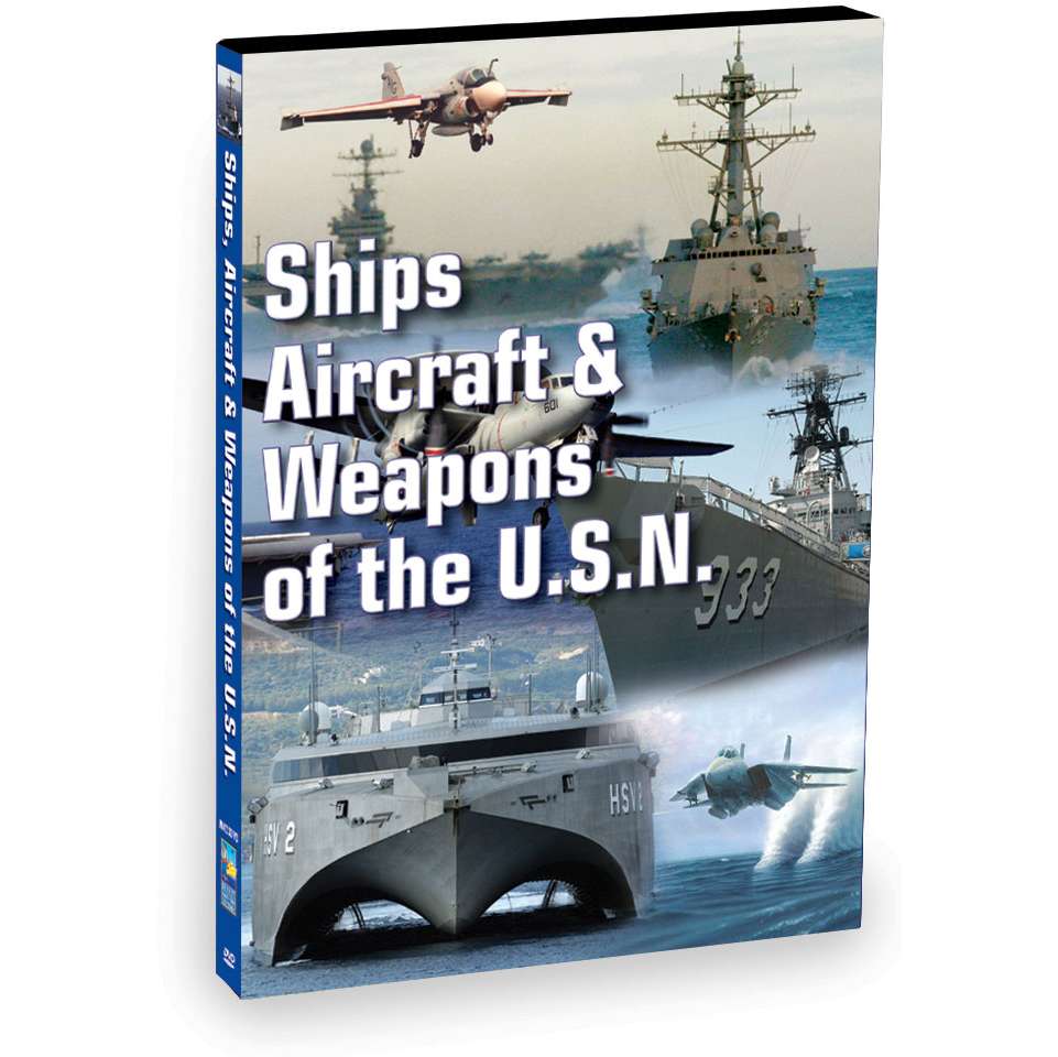Paradise Clay BM423D Ships, Aircraft & Weapons of the US Navy (DVD)