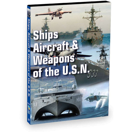 Paradise Clay BM423D Ships, Aircraft & Weapons of the US Navy (DVD)
