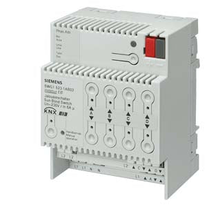Siemens 5WG15261EB02 ANALOG DIMMING OUTPUT, 8 X 1-10V, ON/OFF