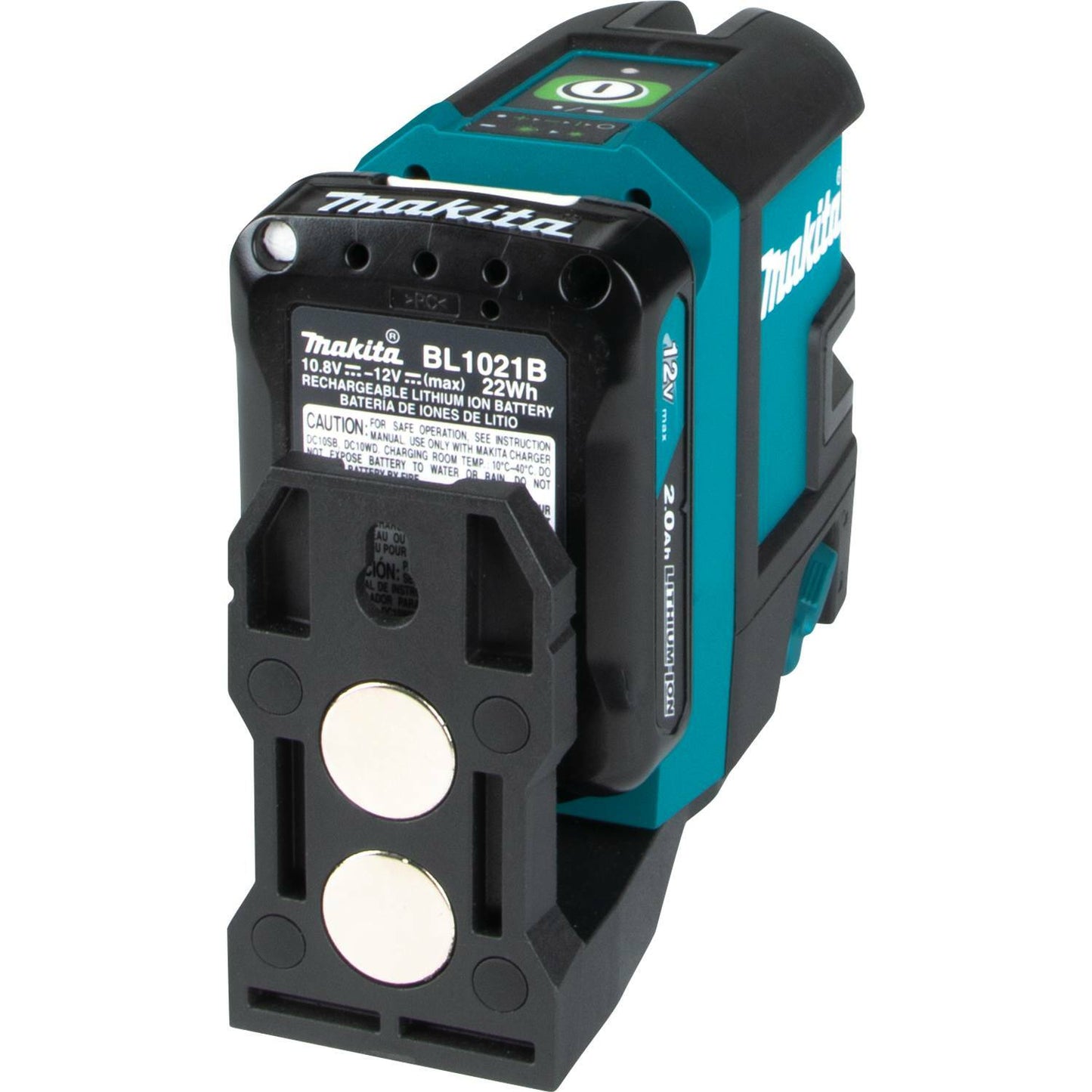 Makita SK105GDNAX 12V max CXT® Lithium‘Ion Cordless Self‘Leveling Cross‘Line Green Beam Laser Kit (2.0Ah)