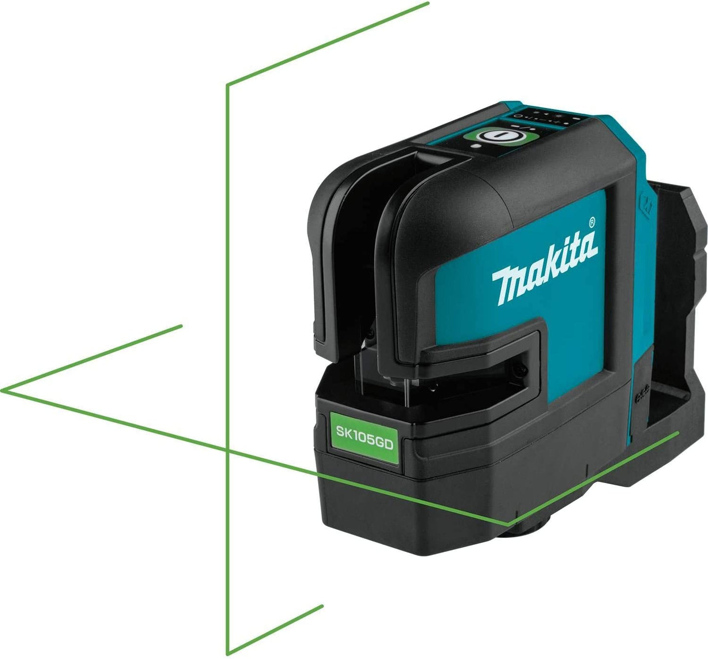 Makita SK105GDZ 12V max CXT® Lithium‘Ion Cordless Self‘Leveling Cross‘Line Green Beam Laser, Tool Only