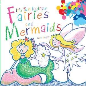 Paradise Clay SKY051 It's Fun to Draw Fairies and Mermaids - Book