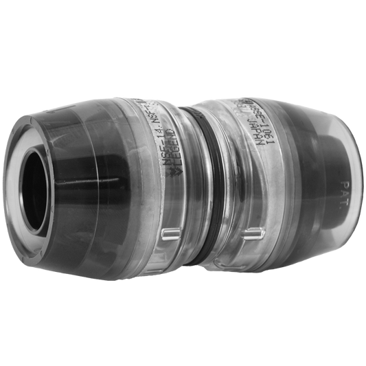 Legend Valves 465-225B 3/4" SmartClick PE-RT & PEX Connector Coupling Contractor Bulk Pack