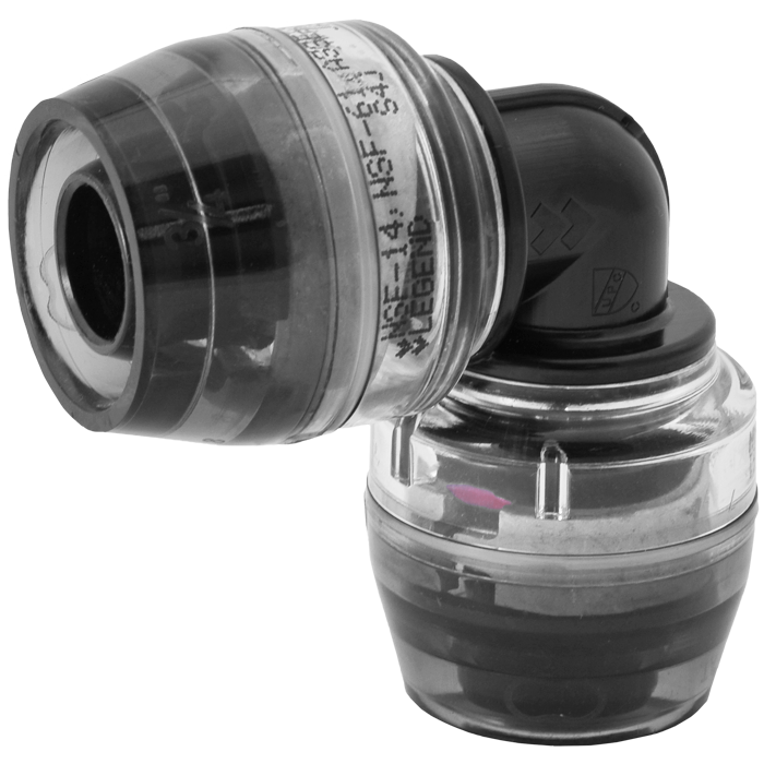 Legend Valves 465-203B 1/2" SmartClick Elbow Contractor Bulk Pack