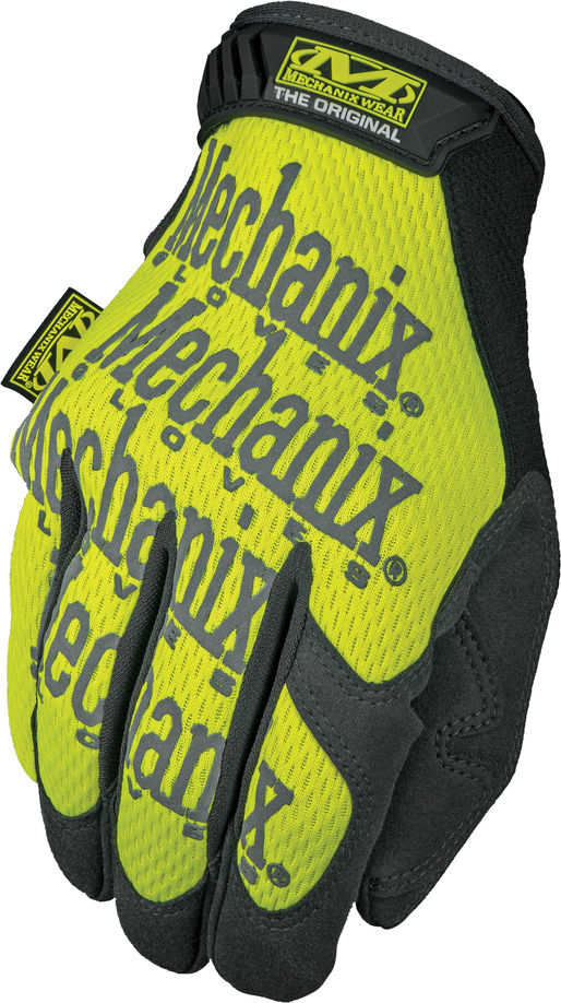 Mechanix Wear SMG-91-008 The Original® Hi-Viz High-Visibility Work Gloves, Size-S