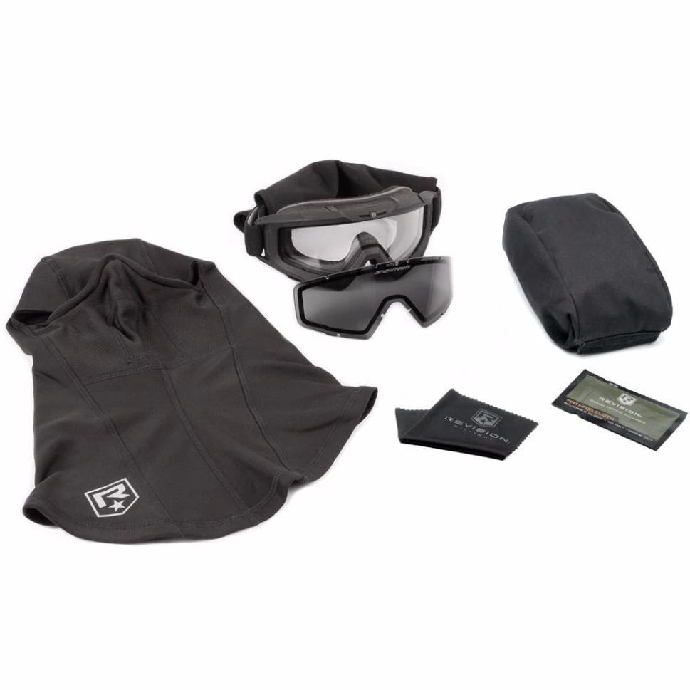 Revision Military 4-0100-0001 Snowhawk® Cold Weather Goggle System Essential Kit - With Gryphon Alpine Balaclava