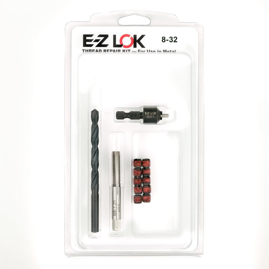 E-Z LOK™ Thread Repair Kit for Metal - Standard Wall - 8-32 x 5/16-18