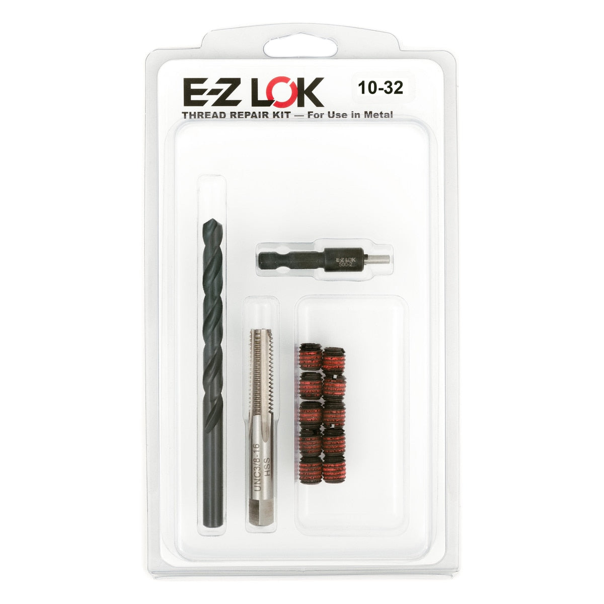 E-Z LOK™ Thread Repair Kit for Metal - Standard Wall - 10-32 x 3/8-16