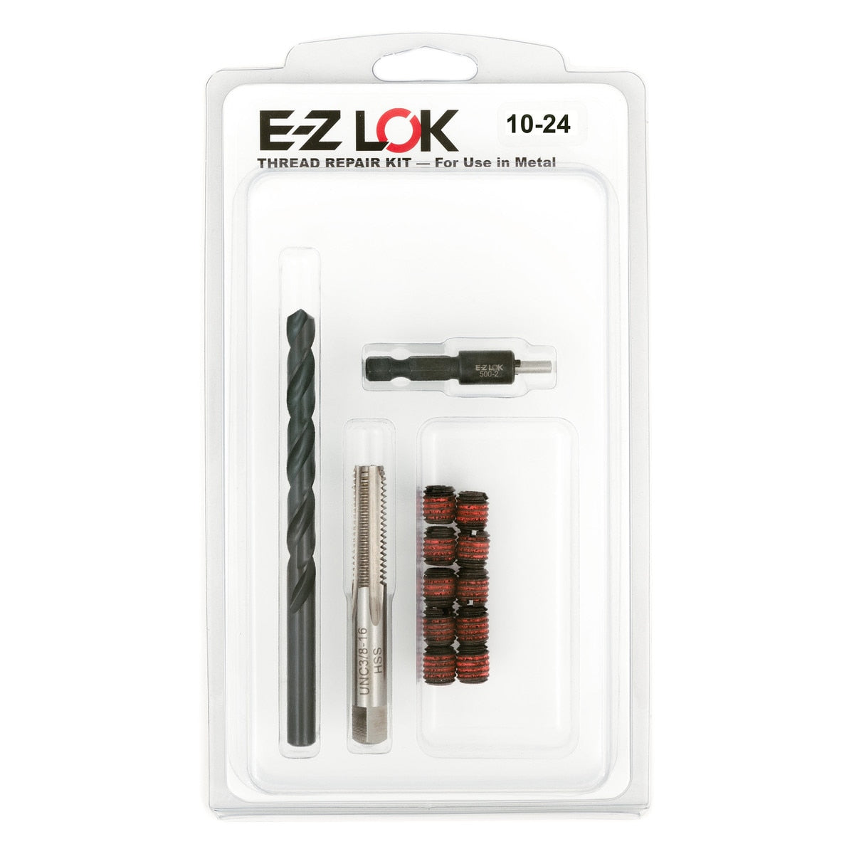 E-Z LOK™ Thread Repair Kit for Metal - Standard Wall - 10-24 x 3/8-16