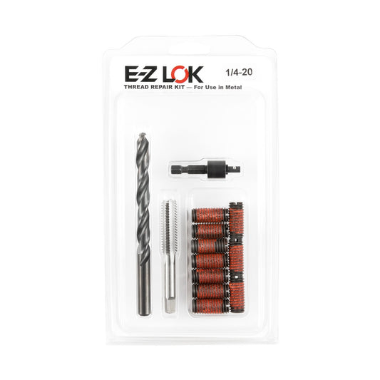 E-Z LOK™ Thread Repair Kit for Metal - Standard Wall - 1/4-20 x 7/16-14 x 1.00" Length