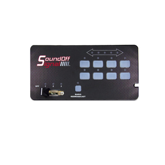 Soundoff Signal ETCPRSP01 8 Button Controller W/ Slide Switch Kit Includes: Amplifier, Microphone & Bail Bracket