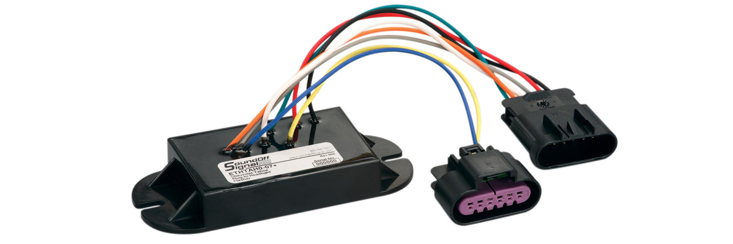 Soundoff Signal PEAPRR-P Mating Amp Harness, Standard Flashers