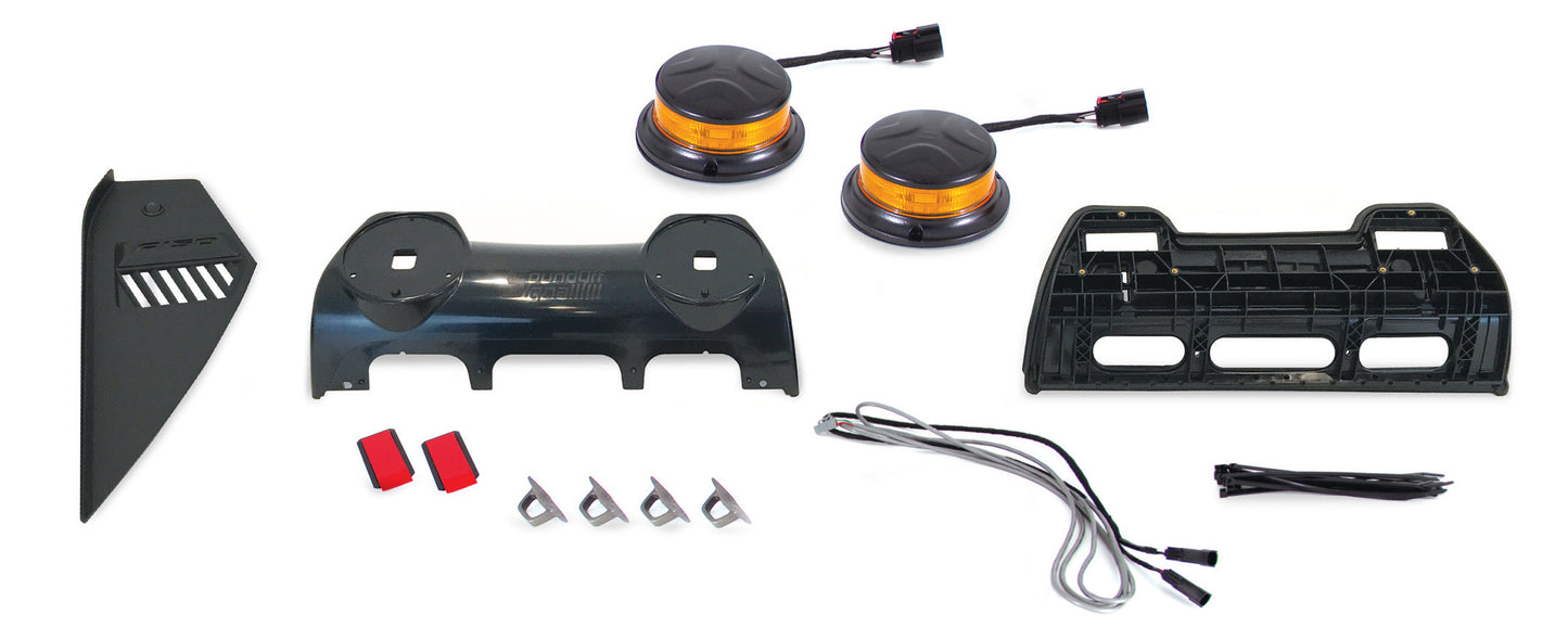 Soundoff Signal PFD4CTRS02B Ford Super Duty Task Light Trim Panel W/Standalone Switch