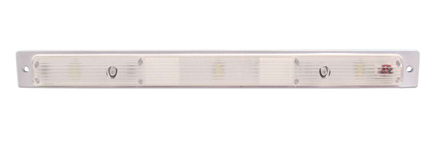 Soundoff Signal ECVCSMLEDF 12" Led Utility Strip Light, Surface Mount - White