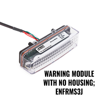 Soundoff Signal ENFRMS3D Nforce® Warning Module (Only), Sae Class 1, 10-16V, 12 Led Dual Color Red/White