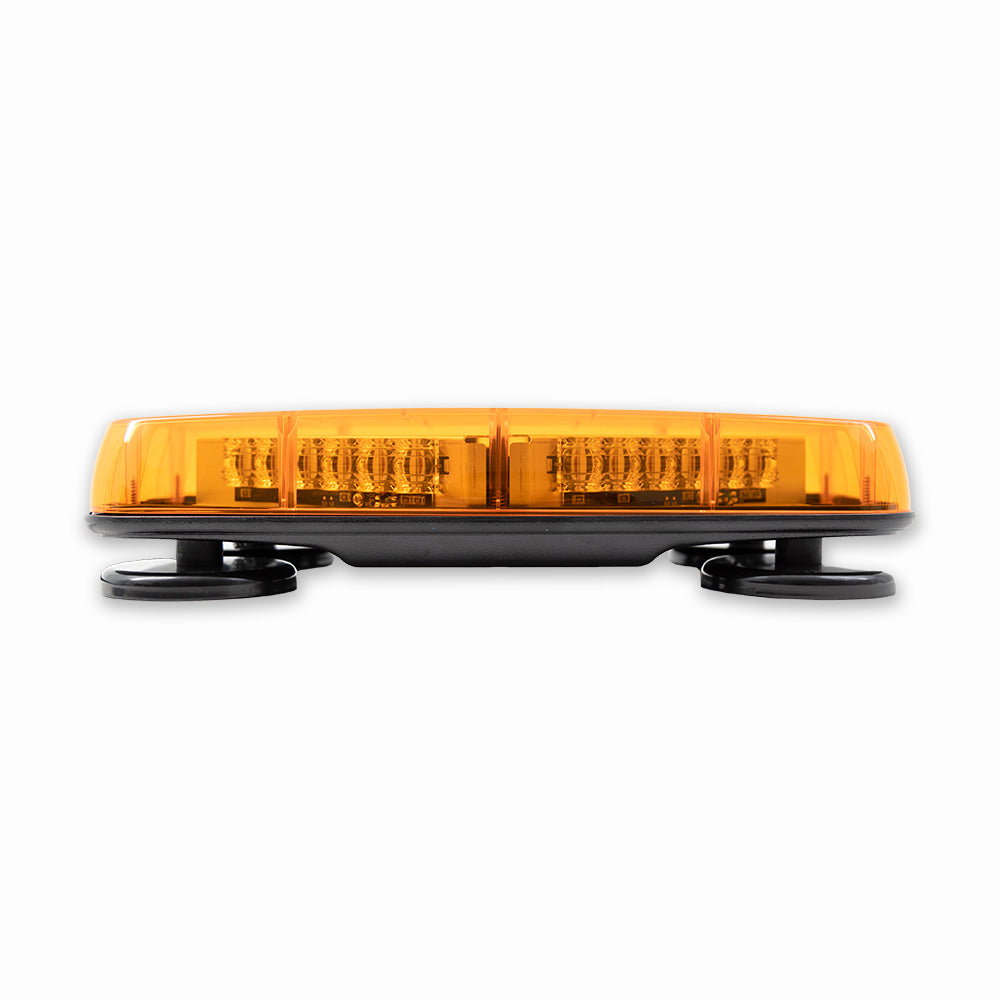 Soundoff Signal EPL7M+WC Pinnacle Mini Lightbar (Epl7000) Sae Class 1 - Magnetic Mount, 10 Ft Cord W/ 12V Cigar Plug – White Leds