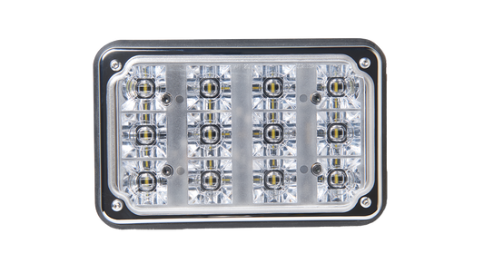 Soundoff Signal PPS7BZL14B Black Quad Bezel (Includes Gasket & Hardware) For Use With (4) 6X4 P Screw Mount Lights