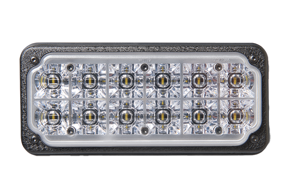 Soundoff Signal PPS8BZL14C Chrome Quad Bezel (Includes Gasket & Hardware) For Use With (4) 7X3 P Screw Mount Lights