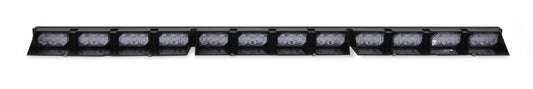 Soundoff Signal EL3PH12A00N Ultralite Plus 12 Module Interior Led Lightbar W/ Universal L-Brackets & 14 Ft Cable - Blue/Green