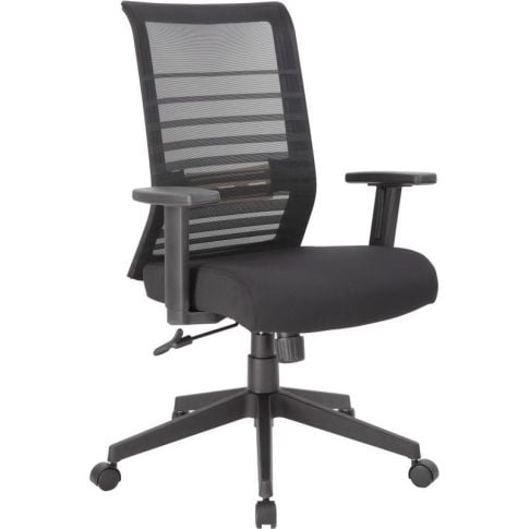 Lorell LLR00590 Horizontal Mesh High-Back Task Chair