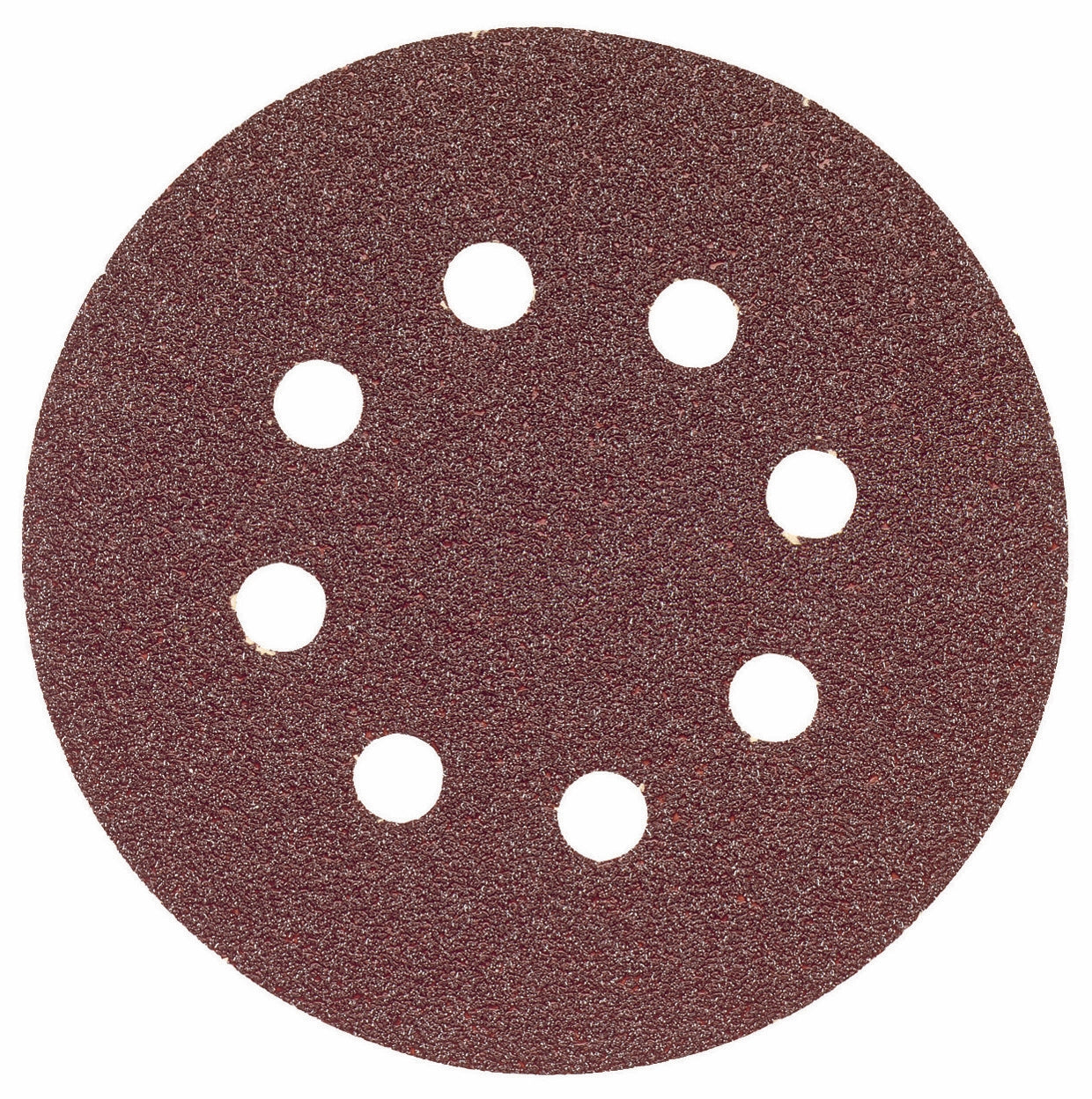 Bosch SR5R060 5" Hook & Loop Sanding Disc, 8-Hole, Red, 60 Grit (5Pk)