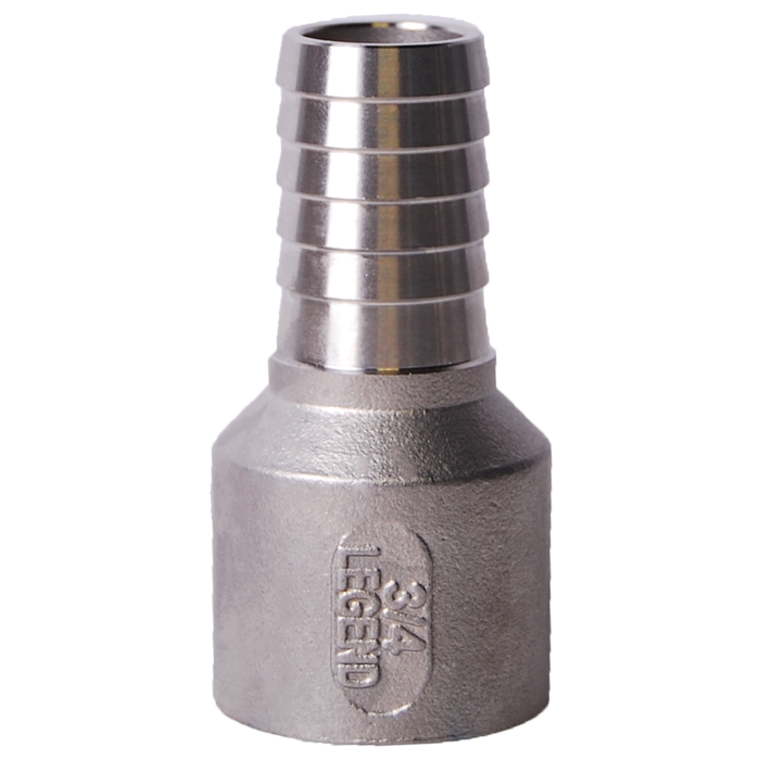 Legend Valves 312-045SS 1" .304 Stainless Steel Insert x FNPT Adapter