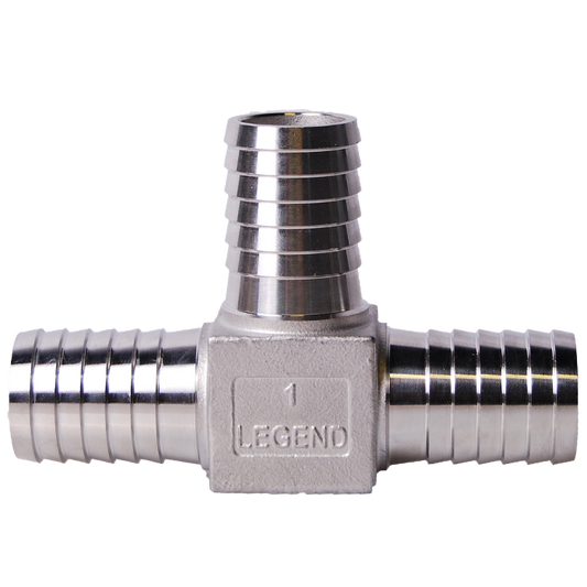 Legend Valves 312-105SS 1" .304 Stainless Steel Insert Tee
