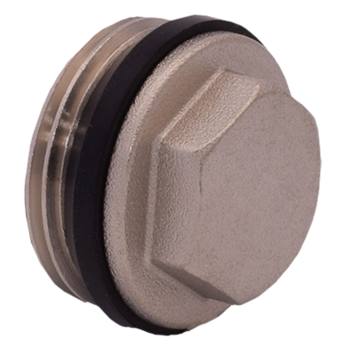 Legend Valves 833-845 1" End Plug with Gasket for M-8330 & M-8300E Stainless Steel Manifolds