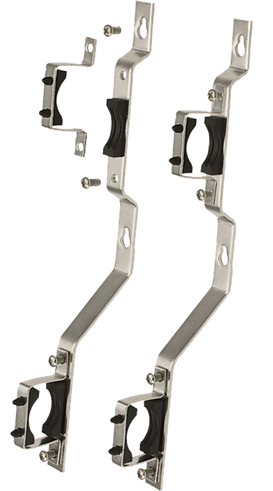 Legend Valves 833-861 One-size Mounting Brackets for M-8330 & M-8300E Stainless Steel Manifolds
