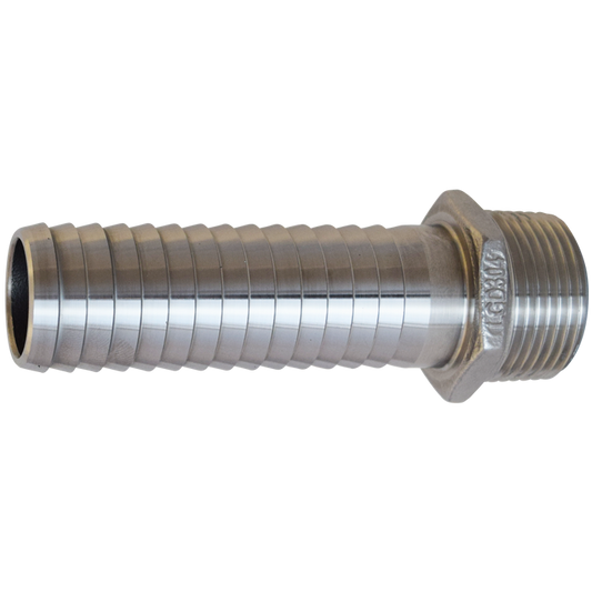 Legend Valves 312-025SS 1" .304 Stainless Steel Extra Long Insert x MNPT Adapter